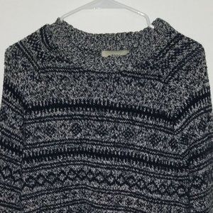 Vintage Black and White Sweater